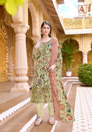 Sabeeka Imam by Alok Suits Designer Cotton Printed Embroidered Suits