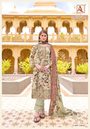 Sabeeka Imam by Alok Suits Designer Cotton Printed Embroidered Suits
