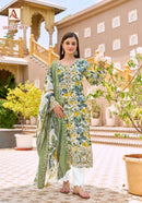 Sabeeka Imam by Alok Suits Designer Cotton Printed Embroidered Suits