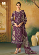 Alok Suits Sana and Sara Vol 2 Premium Cotton Digital Printed Suits