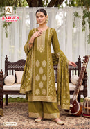 Alok Suits Sargun Vol 8 Designer Viscose Jacquard Suit