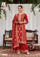 Alok Suits Sargun Vol 8 Designer Viscose Jacquard Suit