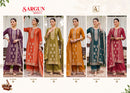 Alok Suits Sargun Vol 8 Designer Viscose Jacquard Suit