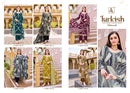 Alok Suits Turkish Edition 16 Viscose Rayon Printed Fancy Work Suit Set