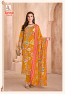 Alok Suits Turkish Edition 18 Premium Viscose Rayon Printed Suit Set