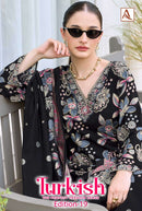 Alok Suits Turkish Edition Vol 19 Premium Viscose Rayon Fancy Suit