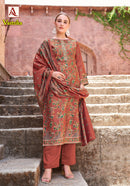 Alok Suits Vastrika Premium Viscose Designer Salwar Suit