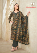Alok Suits Velora Wool Pashmina Digital Printed Suit