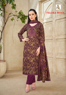 Alok Suits Velora Wool Pashmina Digital Printed Suit