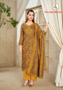 Alok Suits Velora Wool Pashmina Digital Printed Suit