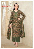 Alok Suits Velora Wool Pashmina Digital Printed Suit
