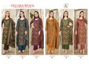 Alok Suits Velora Wool Pashmina Digital Printed Suit