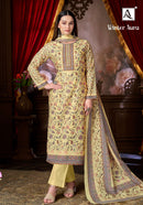 Alok Winter Aura Premium Pashmina Printed Designer Suit