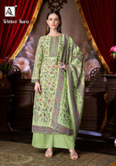 Alok Winter Aura Premium Pashmina Printed Designer Suit