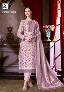 Alok Winter Aura Premium Pashmina Printed Designer Suit