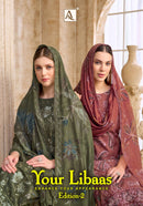 Alok Suits Your Libaas Vol 2 Cotton Digital Print Fancy Embroidery Work Suits