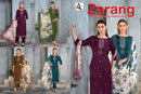 Alok Suits Zarang Premium Viscose Digital Printed Embroidered Suit