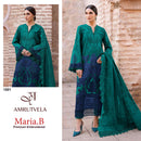 Amrutvela Maria B Premium Cotton Embroidered Pakistani Suit