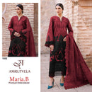 Amrutvela Maria B Premium Cotton Embroidered Pakistani Suit