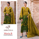Amrutvela Maria B Premium Cotton Embroidered Pakistani Suit
