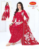 Baalar Colourfull Vol 30 Premium Cotton Printed Suit Set