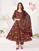 Balaji Cotton Anarkali Vol 10 Premium Ready Made Cotton Printed Suit Set
