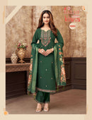 Balaji Kiana Silk Premium Embroidered Designer Suits
