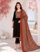 Balaji Sanskruti Vol 1 Premium Cotton Ajrak Print 3 Piece Suit Set