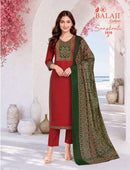 Balaji Sanskruti Vol 1 Premium Cotton Ajrak Print 3 Piece Suit Set