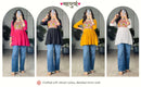 Bandhani Palace Madhurya Gamthi Work Short Kurti