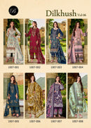 Belliza Dilkhush Vol 6 Premium Viscose Digital Print Embroidered Salwar Suit