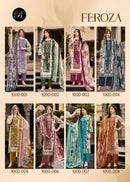 Belliza Feroza Premium Jam Cotton Digital Printed Suit
