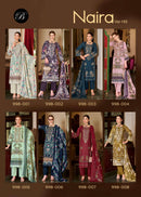 Belliza Designer Studio Naira Vol 155 Premium Cotton Digital Print Embroidered Suit