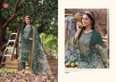 Belliza Designer Studio Riwayat Vol 20 Viscose Digital Print Embroidered Suit