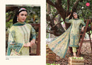 Belliza Designer Studio Riwayat Vol 20 Viscose Digital Print Embroidered Suit