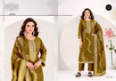 Belliza Zahida Premium Cotton Jacquard Designer Suit Set