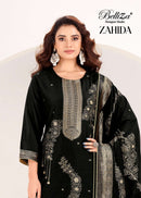 Belliza Zahida Premium Cotton Jacquard Designer Suit Set