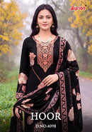 Bipson Prints Hoor 4098 Premium Viscose Pashmina Designer Suit