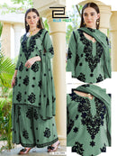 Blue Hills Black Bunny Vol 30 NX Fancy Work Rayon Kurta Set