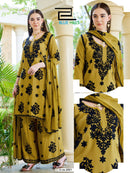 Blue Hills Black Bunny Vol 30 Rayon Fancy Work Kurti Pant