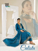 Blue Hills Calista Premium Rayon Embroidered Anarkali Suit