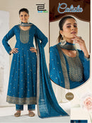 Blue Hills Calista Premium Rayon Embroidered Anarkali Suit
