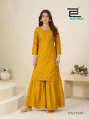Blue Hills Heenaz Vol 5 Designer Rayon Kurti with Sharara Suit