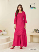 Blue Hills Heenaz Vol 5 Designer Rayon Kurti with Sharara Suit