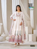 Blue Hills Huma Vol 5 Rayon Embroidered Anarkali Gown