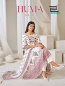 Blue Hills Huma Vol 5 Rayon Embroidered Anarkali Gown