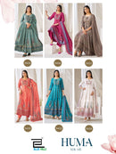 Blue Hills Huma Vol 5 Rayon Embroidered Anarkali Gown
