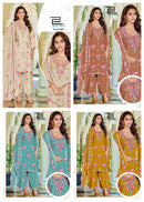 Blue Hills Jannat Vol 3 Premium Rayon Designer Fancy Work Suits