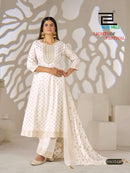Blue Hills Light of Festival Rayon Anarkali Gown Set