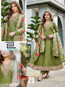 Blue Hills Parineeti Premium Silk Anarkali Suit Set